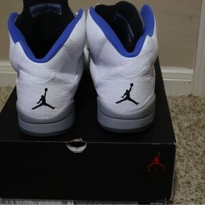Jordan 5 stealth blue